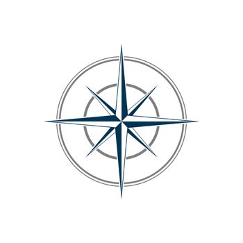 Compass Rose vector Logo Template Illustration Design. Vector EPS 10.