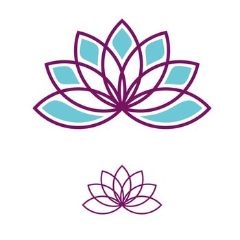 Lotus Flower vector Logo Template Illustration Design. Vector EPS 10.