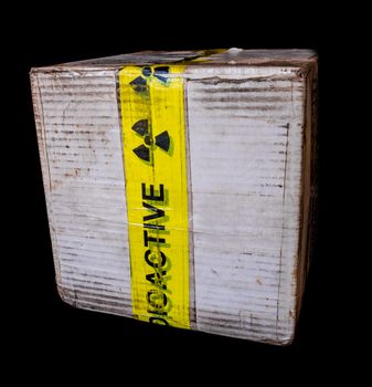 Transportation paper box package type A for small radioactive material