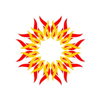Spirit Star for Yoga Logo Template Illustration Design. Vector EPS 10.