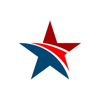 US Star vector Logo Template Illustration Design. Vector EPS 10.
