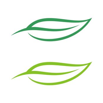 Green Leaf vector Logo Template Illustration Design. Vector EPS 10.