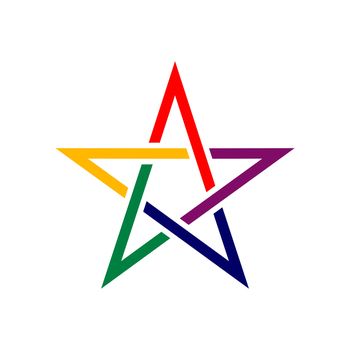 Colorful Star vector Logo Template Illustration Design. Vector EPS 10.