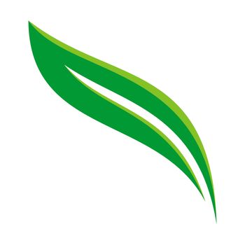 Green Leaf Ornamental Logo Template Illustration Design Illustration Design. Vector EPS 10.