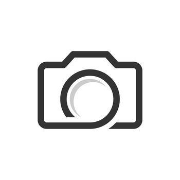 Camera icon vector Logo Template Illustration Design. Vector EPS 10.