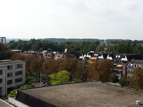 View of Ede-Wageningen, beautiful city in the Netherlands with an important university campus