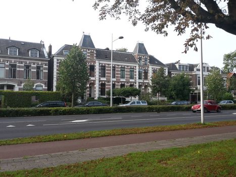 View of Ede-Wageningen, beautiful city in the Netherlands with an important university campus