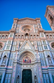 Cathedral of Santa Maria del Fiore in Florence, Italy.