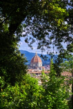 Cathedral of Santa Maria del Fiore in Florence, Italy.