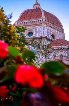 Cathedral of Santa Maria del Fiore in Florence, Italy.