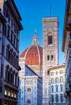 Cathedral of Santa Maria del Fiore in Florence, Italy.