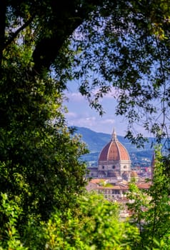 Cathedral of Santa Maria del Fiore in Florence, Italy.