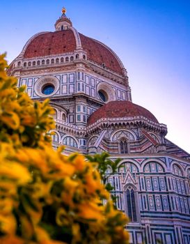 Cathedral of Santa Maria del Fiore in Florence, Italy.