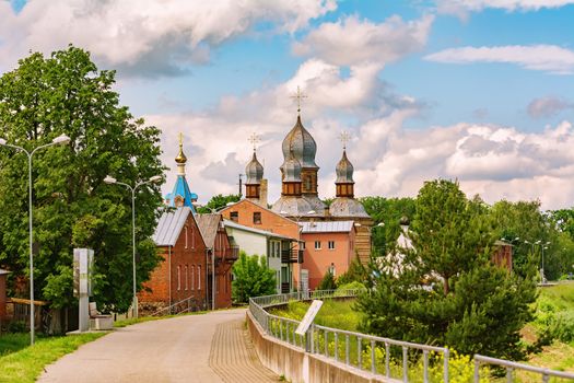 The Orthodox Church of The Holy Spirit in Jekabpils, Latvia