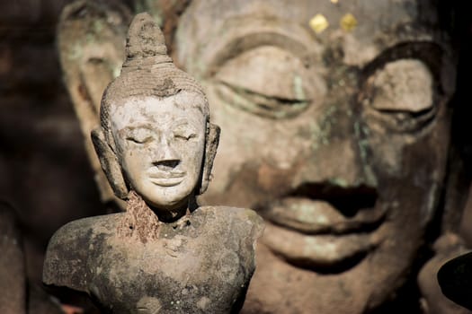 Worship of Thailand,Buddha statue,History of Thailand,Buddha statue Temple of Chiang Mai Province. Chiangmai Historical Park, Thailand , Asia