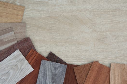 wood materials. Materials design. Interior design material. Sample of wood. Laminate. Veneer. Vinyl. pattern of wood texture; Walnut, Oak, Ash, beach, Dark brown, Maple, white, black. pettern of wood  furniture. 