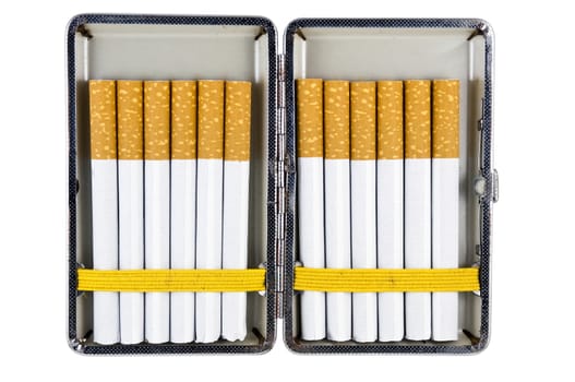 cigarette case isolated on a white background