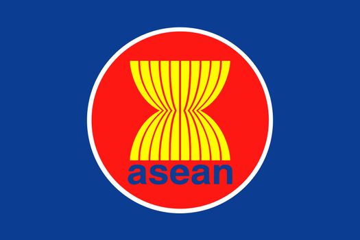 ASEAN FLAG , Association of Southeast Asian Nations