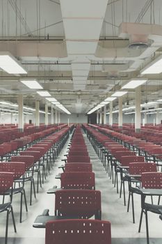 Bangkok, Thailand - July 24, 2016 : Empty exam room for adults exam appoint at State Railway of Thailand.