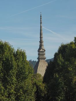 The Mole Antonelliana in Piedmont, Turin, Italy