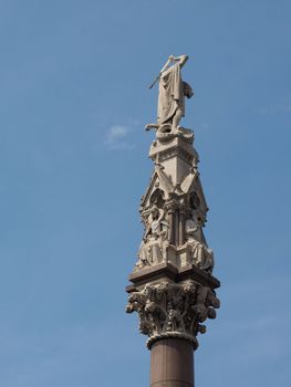 The Westminster Scholars War Memorial (aka Crimea and Indian Mutiny Memorial) in London, UK