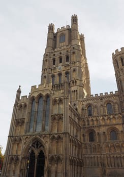 Ely Cathedral (formerly church of St Etheldreda and St Peter and Church of the Holy and Undivided Trinity) in Ely, UK