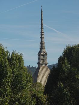 The Mole Antonelliana in Piedmont, Turin, Italy