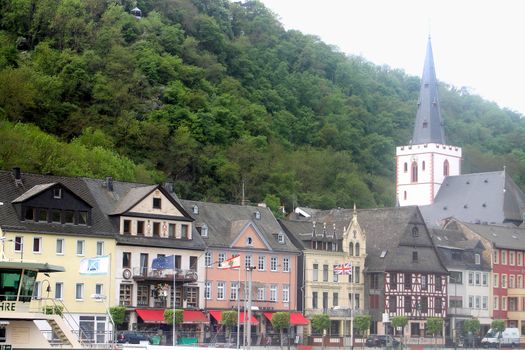 Village in Rhine Valley - Germany