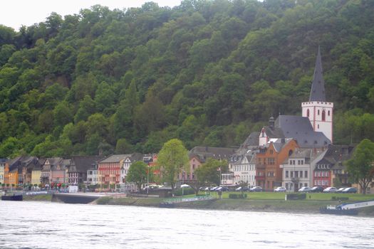 Village in Rhine Valley - Germany