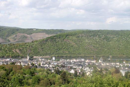 View of Boppard- Rhine Valley - Germany