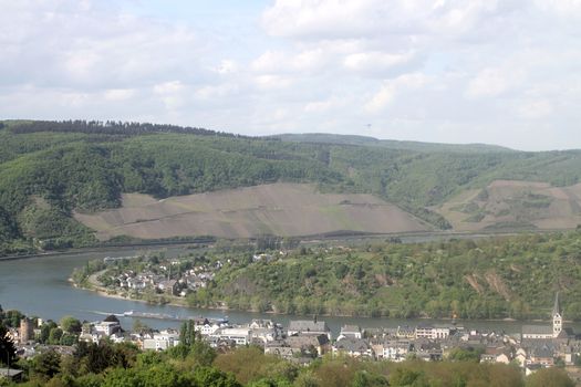 View of Boppard- Rhine Valley - Germany