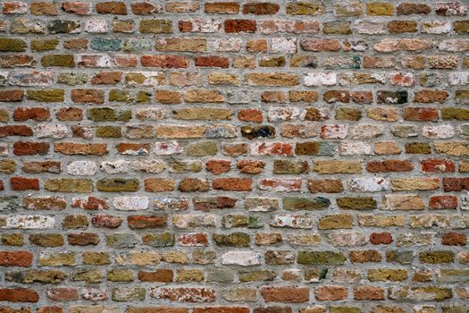 Old brick wall texture background