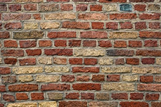 Old brick wall texture background