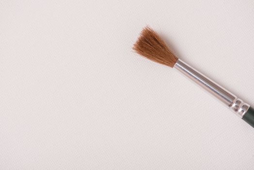 paint brush on white background.