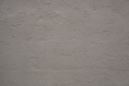 Texture of gray plastered wall