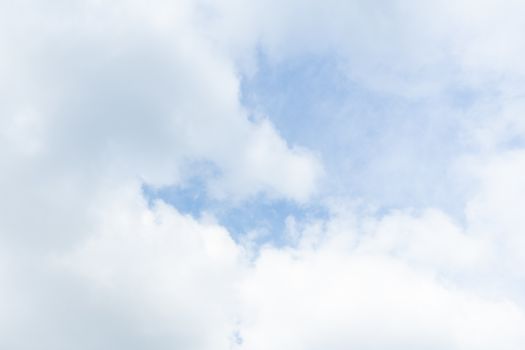 Clouds in a beautiful blue sky