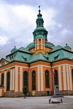 Former Lutheran church in the Baroque style  in Jelenia Gora