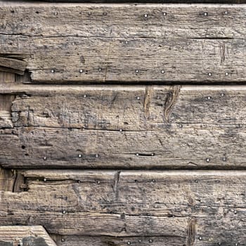 Background texture of old weathered grunge wooden board