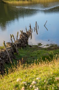 Walk on the Azores archipelago. Discovery of the island of Pico, Azores. Portugal. Madalena