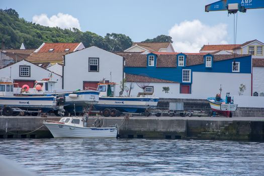 Walk on the Azores archipelago. Discovery of the island of Pico, Azores. Portugal. Madalena