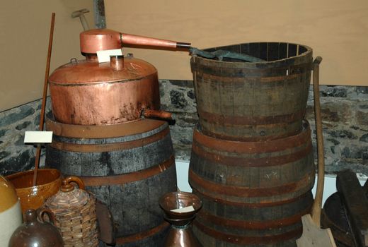 homemade whisky still