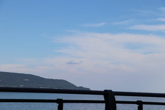 view of Garda lake in northern Italy