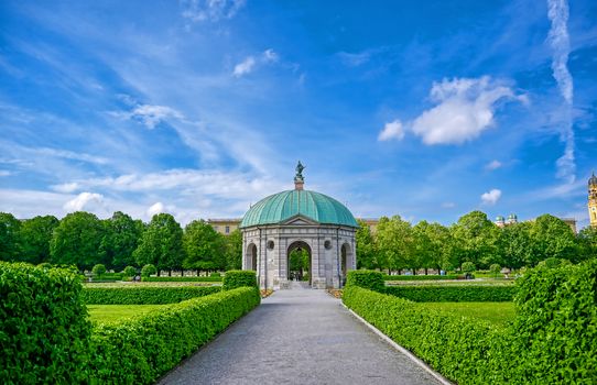 The Hofgarten is a garden in the center of Munich, Bavaria, Germany.