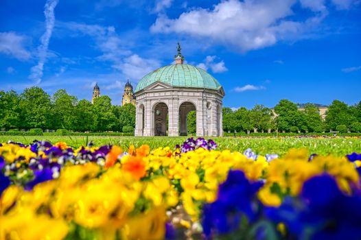 The Hofgarten is a garden in the center of Munich, Bavaria, Germany.