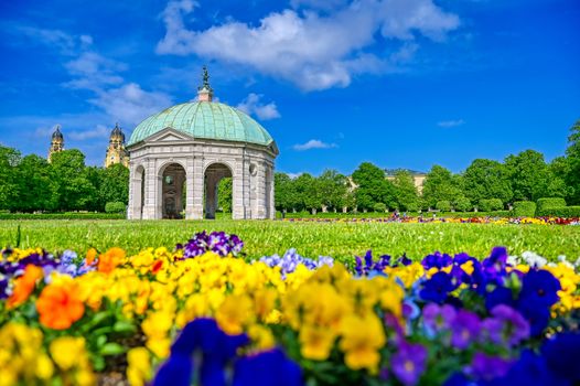 The Hofgarten is a garden in the center of Munich, Bavaria, Germany.