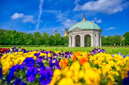 The Hofgarten is a garden in the center of Munich, Bavaria, Germany.