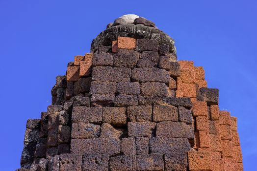 Prang Ku or Prasat Nong Ku(Nong Ku Castle) in Roi-et province,Thailand