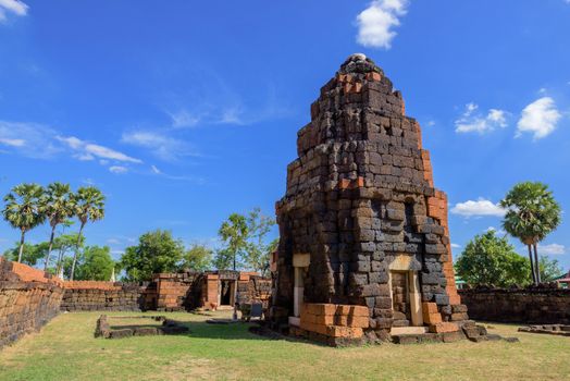 Prang Ku or Prasat Nong Ku(Nong Ku Castle) in Roi-et province,Thailand