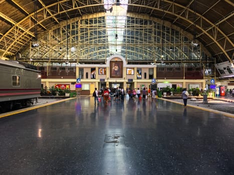 Bangkok Railway Station Also known as Hua Lamphong Railway Station : 23 April 2018,bangkok