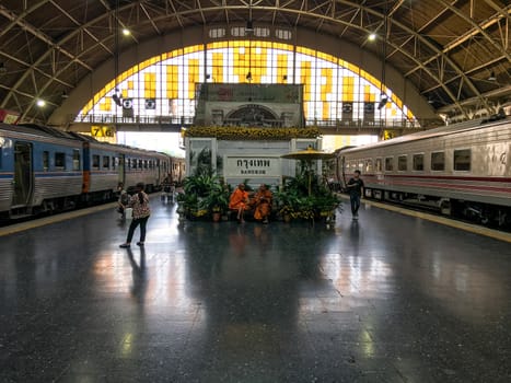 Bangkok Railway Station Also known as Hua Lamphong Railway Station : 23 April 2018,bangkok